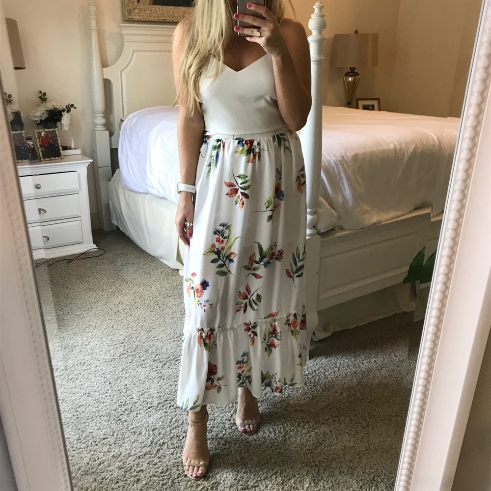Floral Maxi Skirt